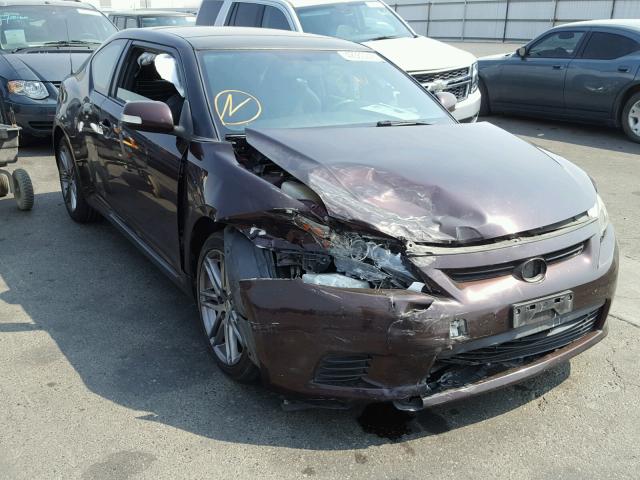 JTKJF5C72B3010290 - 2011 TOYOTA SCION TC 紫色 照片 1