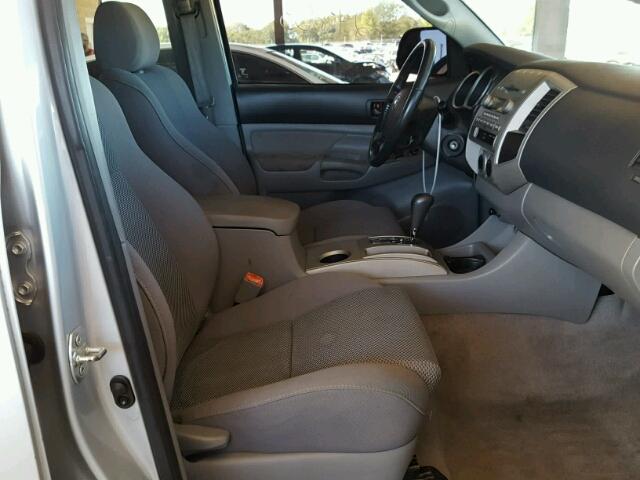 5TELU42N15Z027054 - 2005 TOYOTA TACOMA SILVER photo 5