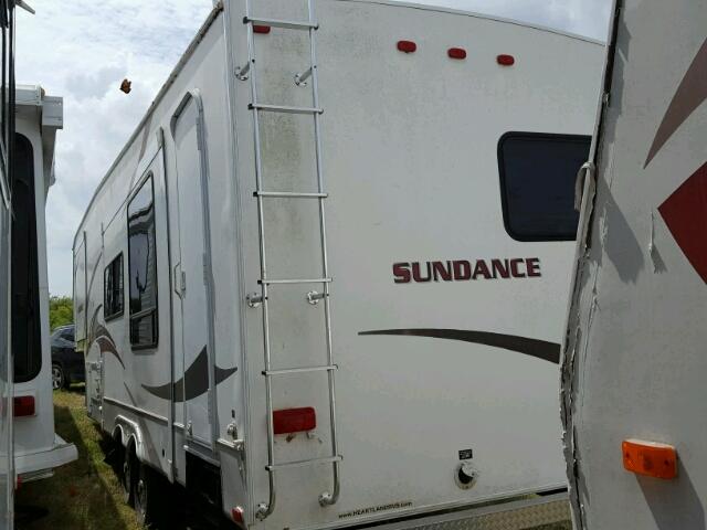 5SFGF29248E030093 - 2008 HEART LAND SUNDANCE WHITE photo 3