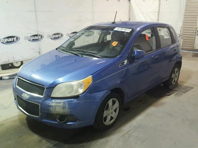 KL1TD66EX9B333581 - 2009 CHEVROLET AVEO LS 蓝色 照片 2