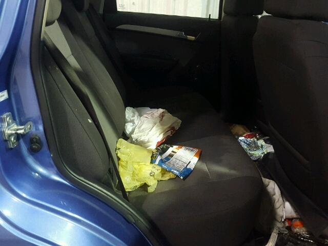 KL1TD66EX9B333581 - 2009 CHEVROLET AVEO LS 蓝色 照片 6