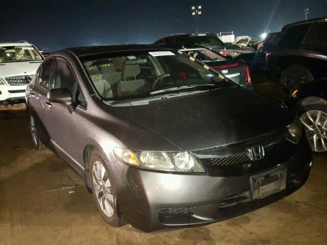 2HGFA16849H328154 - 2009 HONDA CIVIC EX 灰色 照片 1
