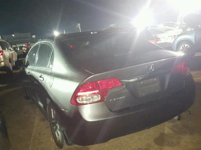 2HGFA16849H328154 - 2009 HONDA CIVIC EX 灰色 照片 3