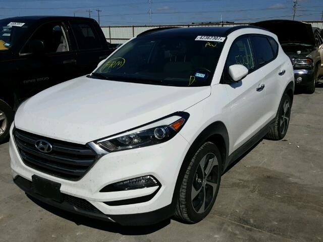 KM8J33A2XGU071248 - 2016 HYUNDAI TUCSON LIM WHITE photo 2