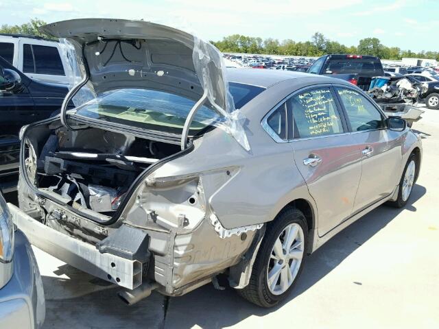 1N4AL3APXDN431176 - 2013 NISSAN ALTIMA GRAY photo 4