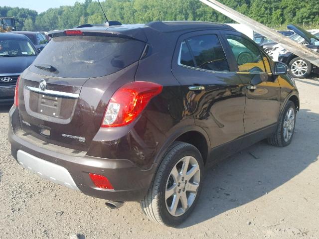 KL4CJHSB4GB582717 - 2016 BUICK ENCORE PRE BURGUNDY photo 4