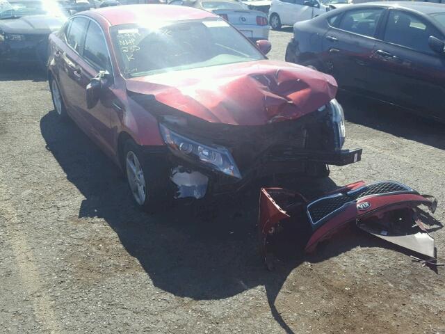 5XXGM4A70EG275461 - 2014 KIA OPTIMA LX MAROON photo 1