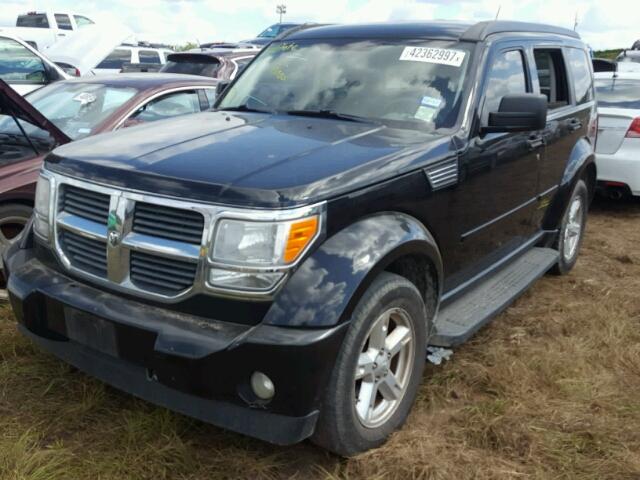 1D8GT58K47W628998 - 2007 DODGE NITRO SLT BLACK photo 2