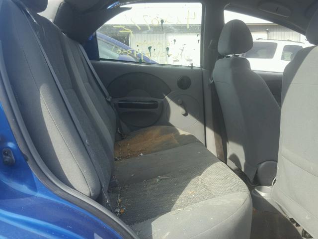 KL1TD52635B478237 - 2005 CHEVROLET AVEO BASE ლურჯი ფოტო 6