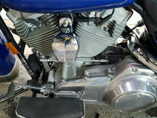 1HD1FV4177Y651073 - 2007 HARLEY-DAVIDSON FLHT BLUE photo 6