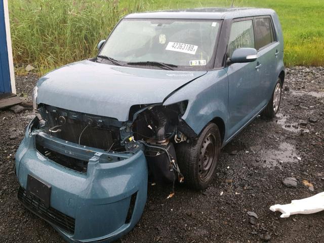 JTLZE4FE8A1111348 - 2010 TOYOTA SCION XB Blau Foto 2