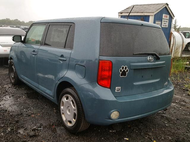 JTLZE4FE8A1111348 - 2010 TOYOTA SCION XB Blau Foto 3
