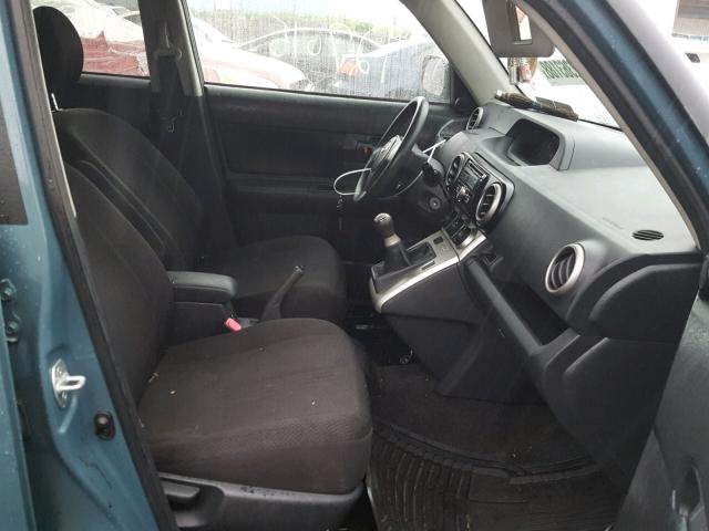 JTLZE4FE8A1111348 - 2010 TOYOTA SCION XB Blau Foto 5