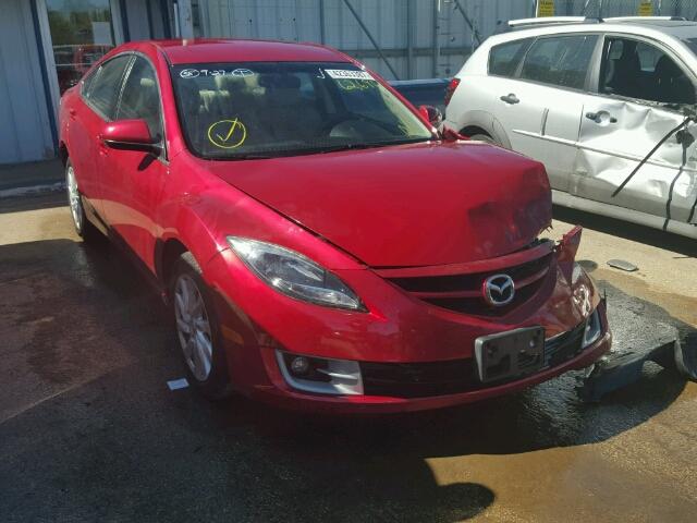 1YVHZ8DH9D5M02397 - 2013 MAZDA 6 TOURING RED photo 1