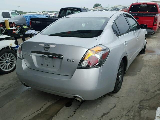 1N4AL2AP4BC137663 - 2011 NISSAN ALTIMA BAS SILVER photo 4