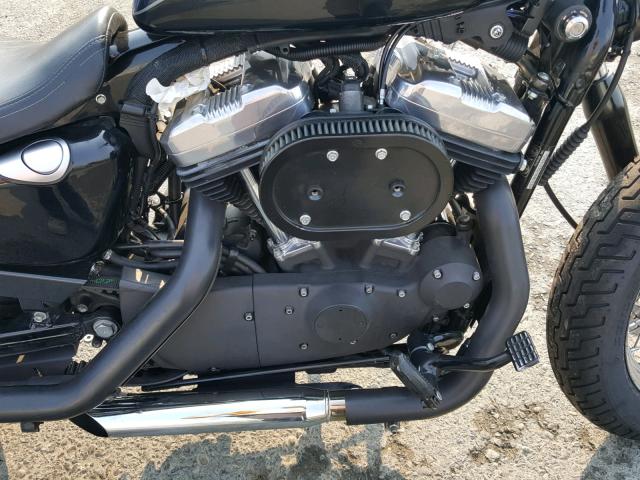 1HD1CZ3527K467330 - 2007 HARLEY-DAVIDSON XL1200 N C BLACK photo 7