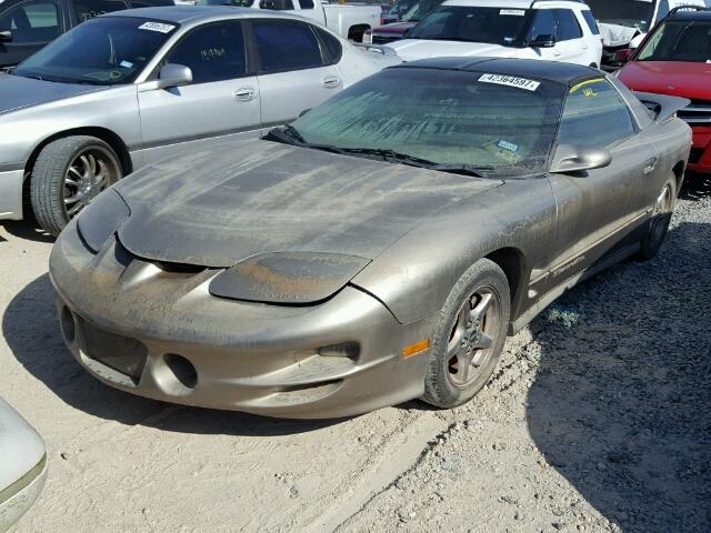 2G2FV22G912134236 - 2001 PONTIAC FIREBIRD F SILVER photo 1