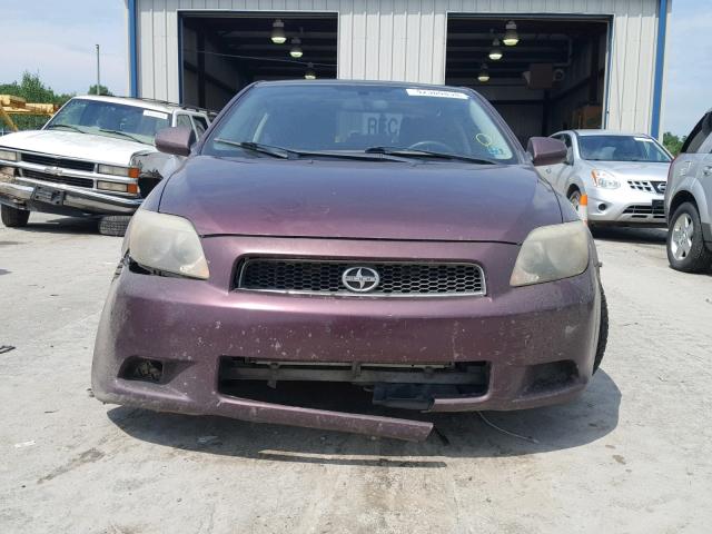 JTKDE177350033215 - 2005 TOYOTA SCION TC 紫色 照片 9