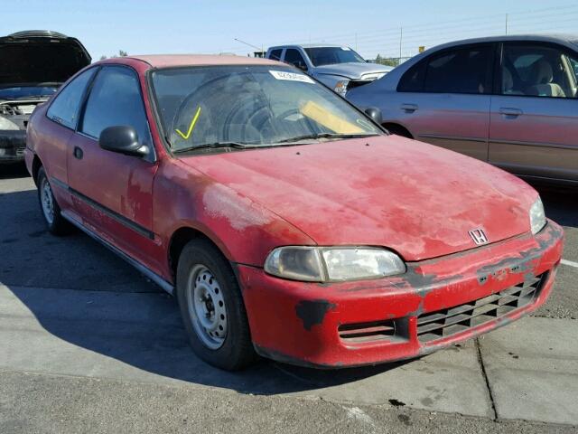 2HGEJ2222RH537699 - 1994 HONDA CIVIC DX RED photo 1