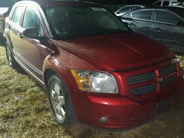 1B3HB48B08D692566 - 2008 DODGE CALIBER SX MAROON photo 1