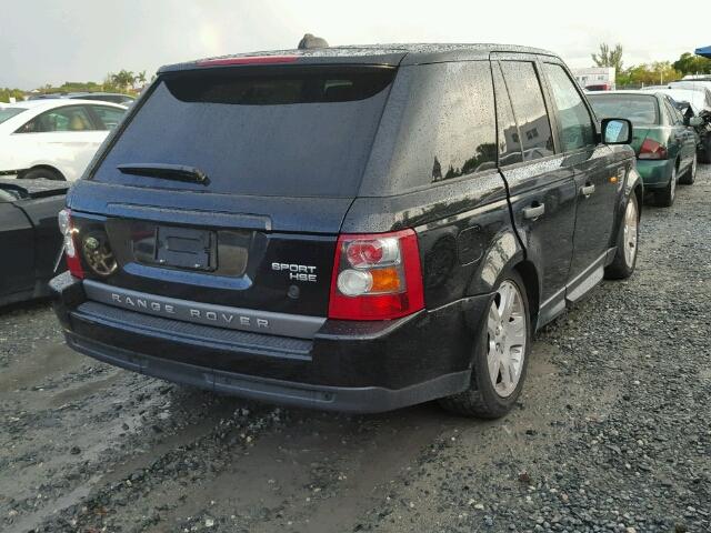 SALSF25446A920241 - 2006 LAND ROVER RANGE ROVE BLACK photo 4