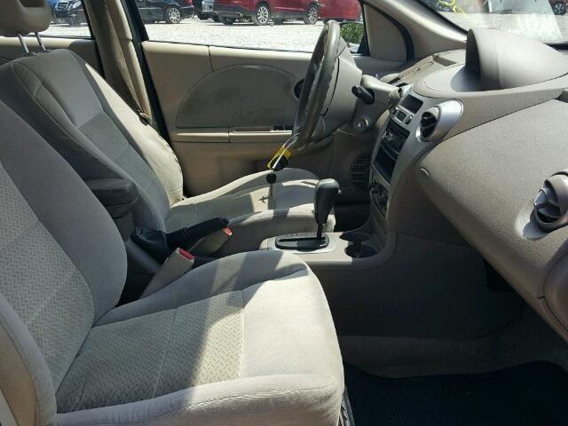 1G8AL55F77Z108671 - 2007 SATURN ION LEVEL GOLD photo 5