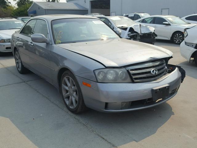 JNKAY41E94M400490 - 2004 INFINITI M45 BEIGE photo 1