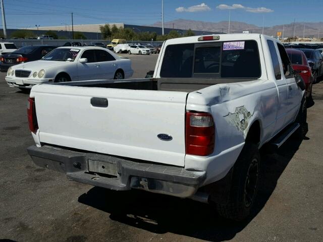 1FTYR44E43PA00617 - 2003 FORD RANGER SUP WHITE photo 4