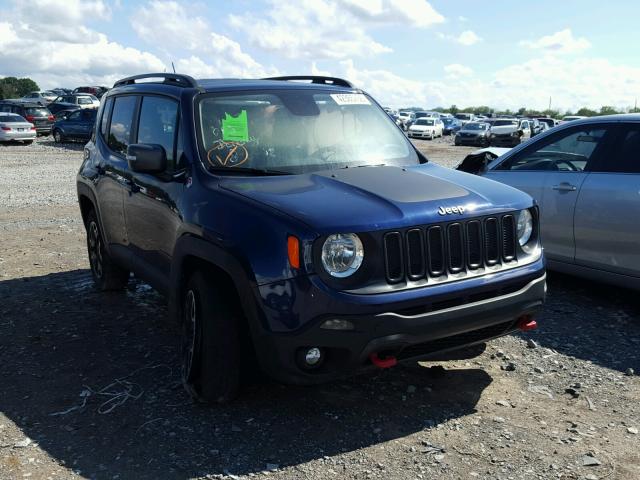 ZACCJBCB8HPF15000 - 2017 JEEP RENEGADE T PURPLE photo 1