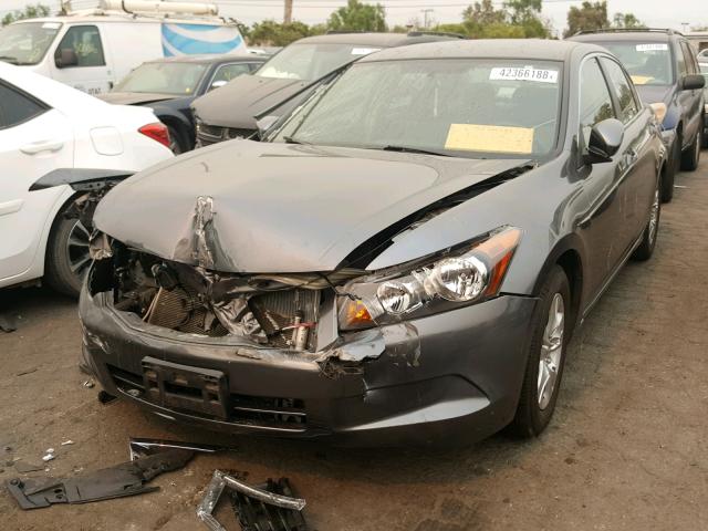 JHMCP26468C003489 - 2008 HONDA ACCORD LXP GRAY photo 2