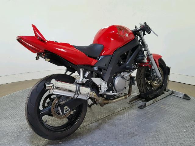 JS1VP53A462104694 - 2006 SUZUKI SV650 RED photo 8