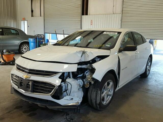 1G1ZB5ST6HF222551 - 2017 CHEVROLET MALIBU LS 白色 照片 2