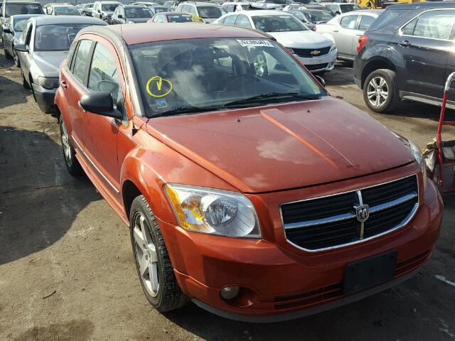 1B3HB78K87D102579 - 2007 DODGE CALIBER R/ ORANGE photo 1