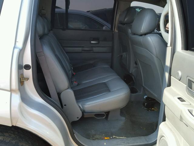 1D4HB58D05F543650 - 2005 DODGE DURANGO LI SILVER photo 6