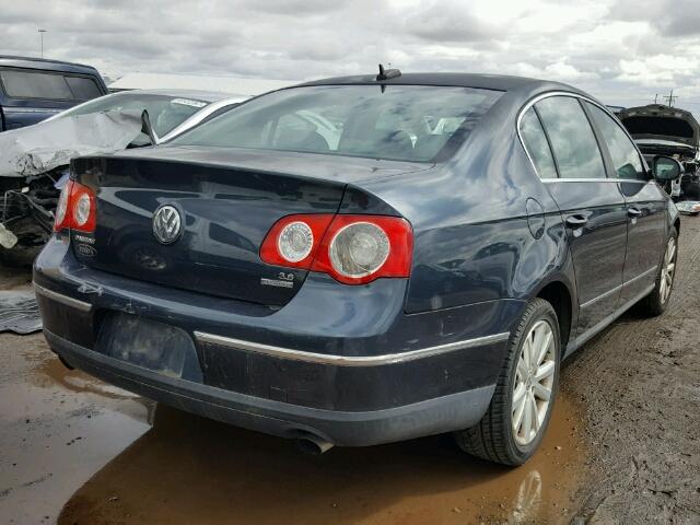 WVWFU73C06P143463 - 2006 VOLKSWAGEN PASSAT BLUE photo 4