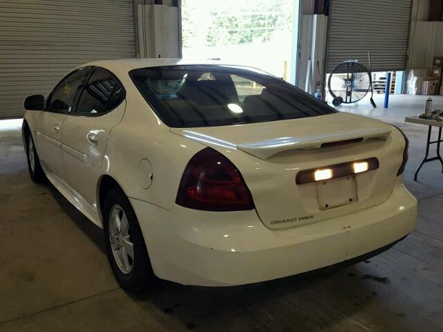 2G2WP552171150425 - 2007 PONTIAC GRAND PRIX WHITE photo 3