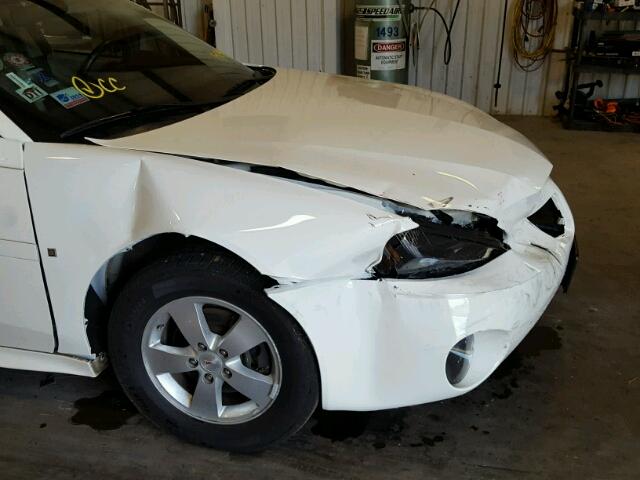2G2WP552171150425 - 2007 PONTIAC GRAND PRIX WHITE photo 9