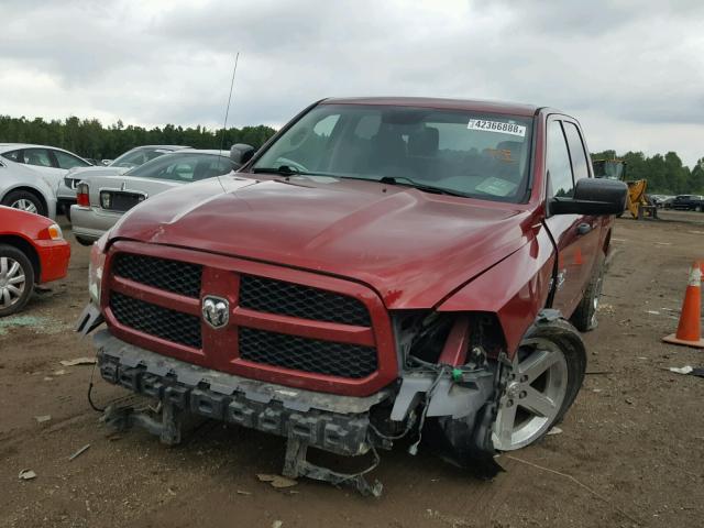 1C6RR7KT9DS593663 - 2013 RAM 1500 ST RED photo 2
