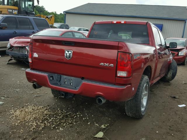 1C6RR7KT9DS593663 - 2013 RAM 1500 ST RED photo 4