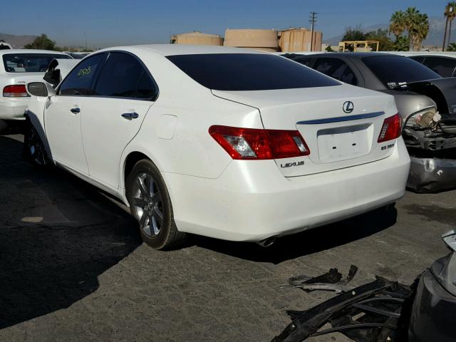 JTHBJ46G972011917 - 2007 LEXUS ES 350 WHITE photo 3