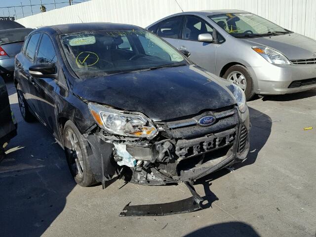 1FADP3K2XEL271219 - 2014 FORD FOCUS SE BLACK photo 1