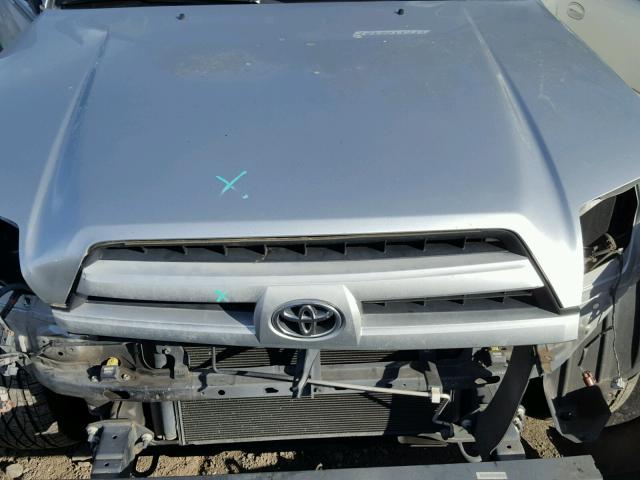 JTEZU14R130009171 - 2003 TOYOTA 4RUNNER SR SILVER photo 7