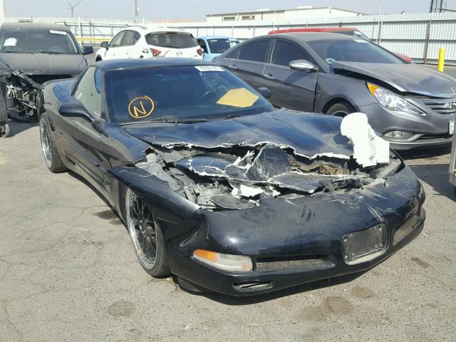 1G1YY22G4Y5102510 - 2000 CHEVROLET CORVETTE BLACK photo 1