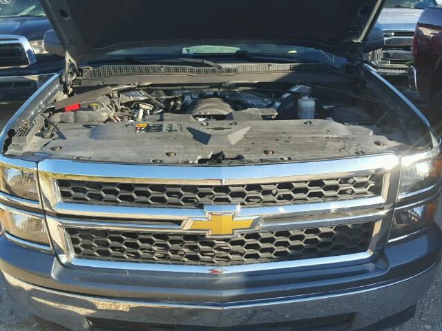 3GCPCREC0EG148584 - 2014 CHEVROLET SILVERADO BLUE photo 7