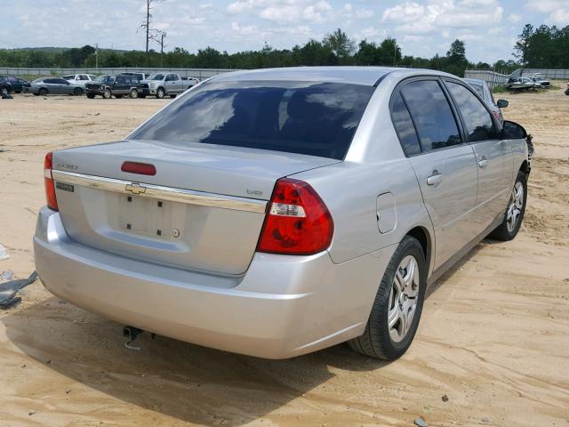 1G1ZS58N08F104469 - 2008 CHEVROLET MALIBU LS ნაცრისფერი ფოტო 4