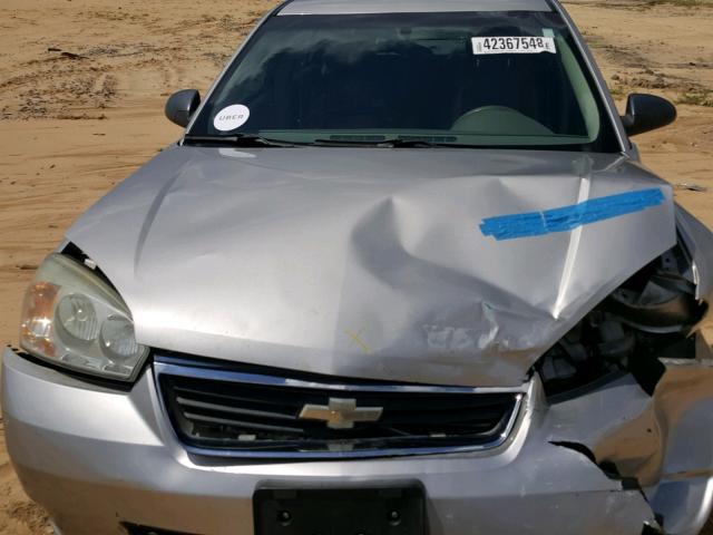 1G1ZS58N08F104469 - 2008 CHEVROLET MALIBU LS ნაცრისფერი ფოტო 7