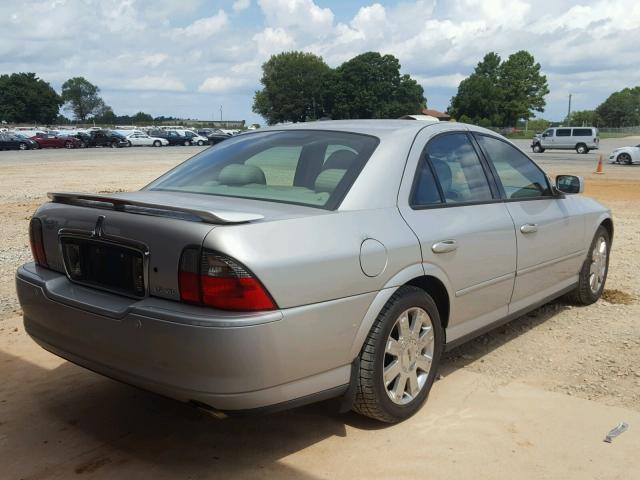 1LNHM87A64Y643590 - 2004 LINCOLN LS 银色 照片 4