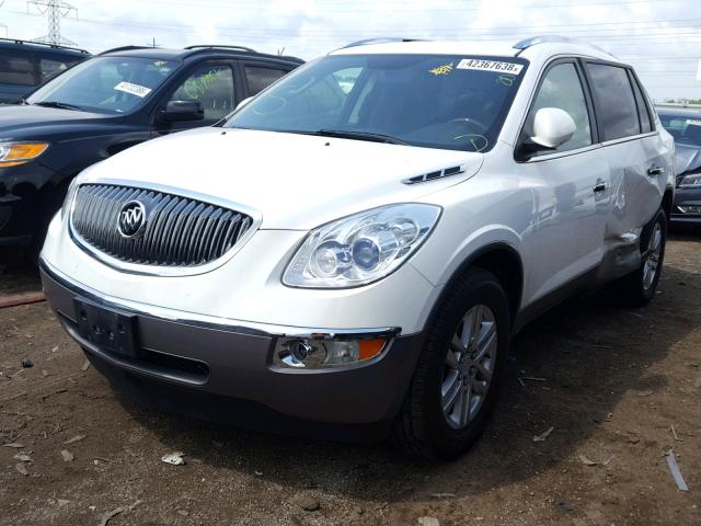 5GAKRBED8CJ350076 - 2012 BUICK ENCLAVE WHITE photo 2