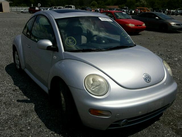 3VWCK21C03M411201 - 2003 VOLKSWAGEN NEW BEETLE ვერცხლისფერი ფოტო 1