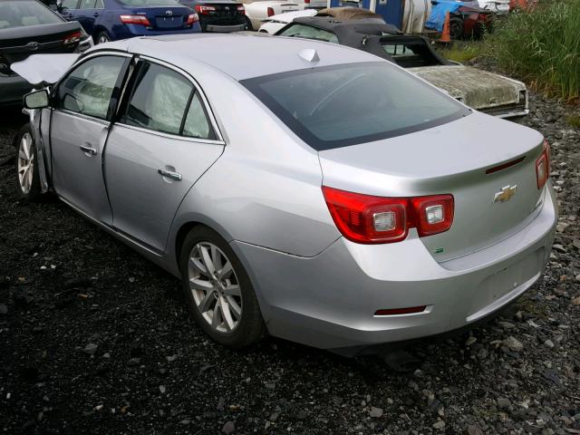1G11H5SL0EF296099 - 2014 CHEVROLET MALIBU LTZ 银色 照片 3